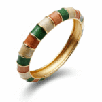 Enamel Bangle – Elegant Colorful Bracelet for Women